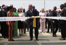 Presidenta de república inaugura refinaria de Cabinda