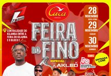 Kilamba acolhe a feira do fino de 28 á 30 de Novembro