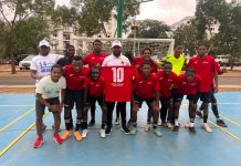 Kilamba cilindra Camama 9-7 em futsal