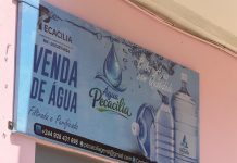 Lojas de venda de águas deixam pouca pressão na rede de água