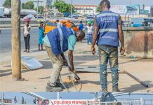 GPL retira publicidade ilegal na via expressa