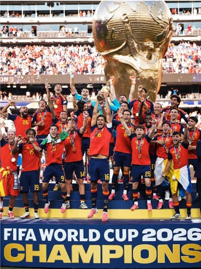 Espanha campea