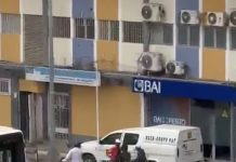 Segurança morre durante um assalto no banco