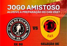XK do Kilamba defronta seleção nacional