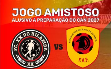 XK do Kilamba defronta seleção nacional